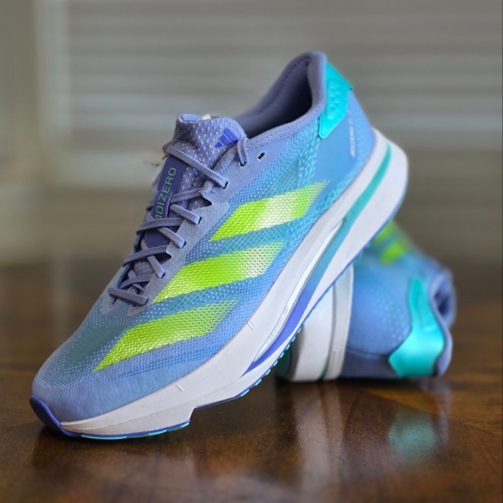 Adidas Adizero SL 2 Women's Running Shoes 8.5 Blue Spark Lightstrike New IF6763